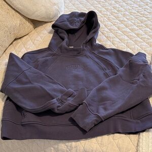 LIKE NEW lululemon athletica Women's Purple Scuba Hoodie size M/L
